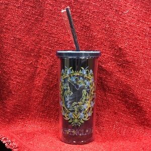 New Silver Buffalo Harry Potter Ravenclaw 20 oz Tumbler with Straw